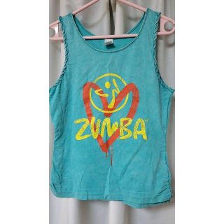 ズンバ(Zumba)のZUMBA　ズンバ　タンク　タンクトップ　XSサイズ　ブルー(タンクトップ)