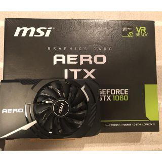 MSI GEFORCE GTX1060 AERO ITX 6G(PCパーツ)