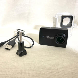 YI 4K アクションカメラ　 ウェアラブルカメラ(ビデオカメラ)