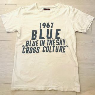 ハリウッドランチマーケット(HOLLYWOOD RANCH MARKET)のBLUE BLUE  プリントTシャツ 古着(Tシャツ/カットソー(半袖/袖なし))