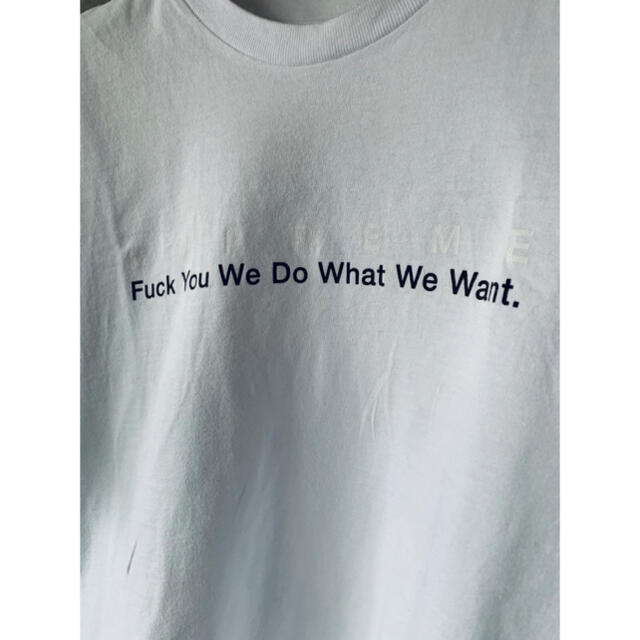 期間限定！supreme fuck you we do what we want