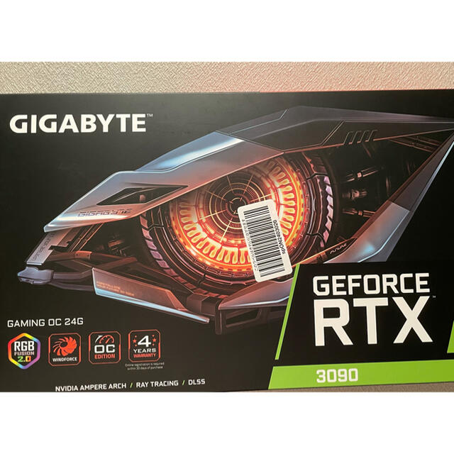 安売り PC/タブレット 【art toy様専用】RTX 3090 GIGABYTE