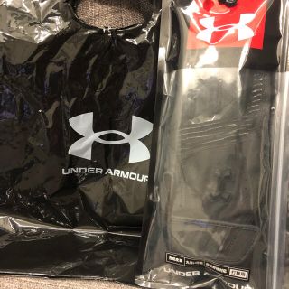 アンダーアーマー(UNDER ARMOUR)のアンダーアーマー  バッティンググローブ ブラック 高校野球対応(グローブ)