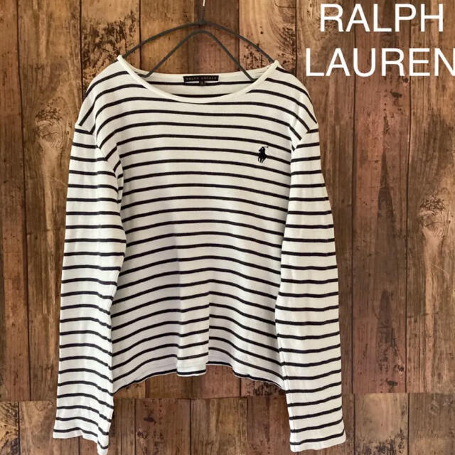 POLO RALPH LAUREN - ラルフローレン ボーダー レディース ロンT 長袖 POLO RALPH LAUREN - ラルフローレン ボーダー レディース ロンT 長袖