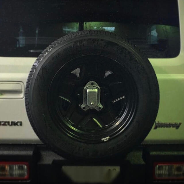 低価お得 JB64 ジムニー JAOS スペアタイヤブラケット(中古)の通販 by