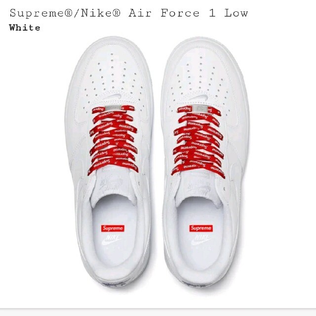 Supreme Nike Air Force 1 Low 2