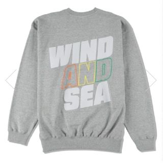 シー(SEA)の完売★L★SEA (JUICY-FRESH) CREW NECK / GREY(パーカー)