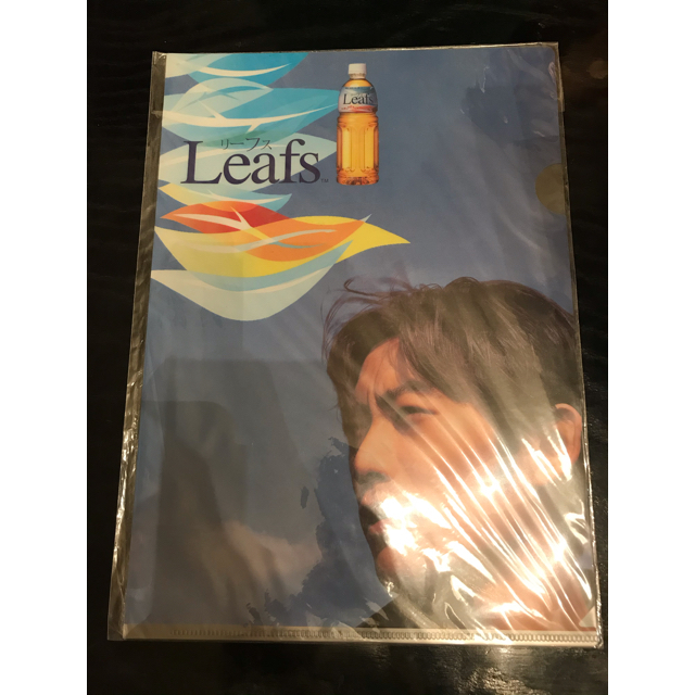 コカ・コーラ(コカコーラ)のLeafs非売品クリアファイル　反町隆史 エンタメ/ホビーのタレントグッズ(男性タレント)の商品写真