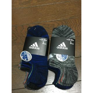 アディダス(adidas)のアディダス　スニーカーソックス6足　23〜25cm 新品(靴下/タイツ)