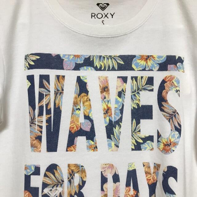 Roxy(ロキシー)の【新品未使用、タグ付き】ROXY 半袖 Tシャツ Sサイズ レディースのトップス(Tシャツ(半袖/袖なし))の商品写真