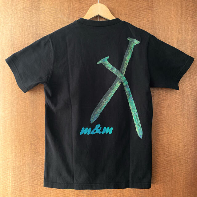 mu0026m custom performance 初期 釘 Tシャツ BLACK-