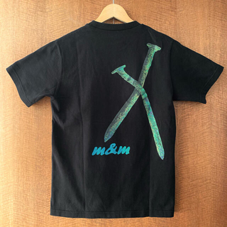 エムアンドエム(M&M)のm&m custom performance 初期 釘 Tシャツ BLACK(Tシャツ/カットソー(半袖/袖なし))