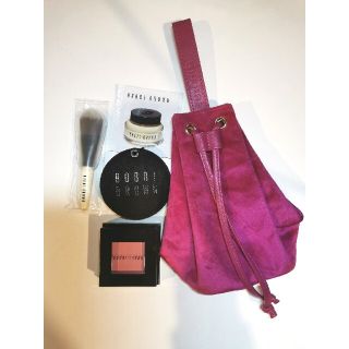 ボビイブラウン(BOBBI BROWN)の値下げ中！【ボビイブラウン】チーク ブラシ ミラー サンプル ポーチ セット(コフレ/メイクアップセット)