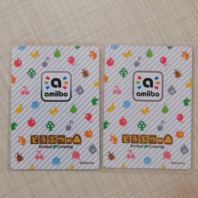 任天堂(ニンテンドウ)のどうぶつの森amiiboカード　リカルド&ブンジロウ エンタメ/ホビーのトレーディングカード(シングルカード)の商品写真