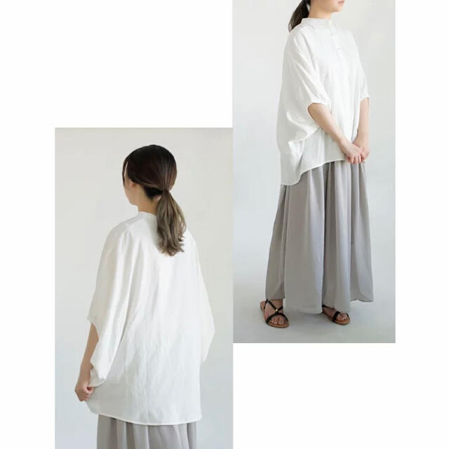 nest Robe(ネストローブ)のD*g*y  コットンオックスワッシャー加工　ドルマンブラウス レディースのトップス(シャツ/ブラウス(半袖/袖なし))の商品写真