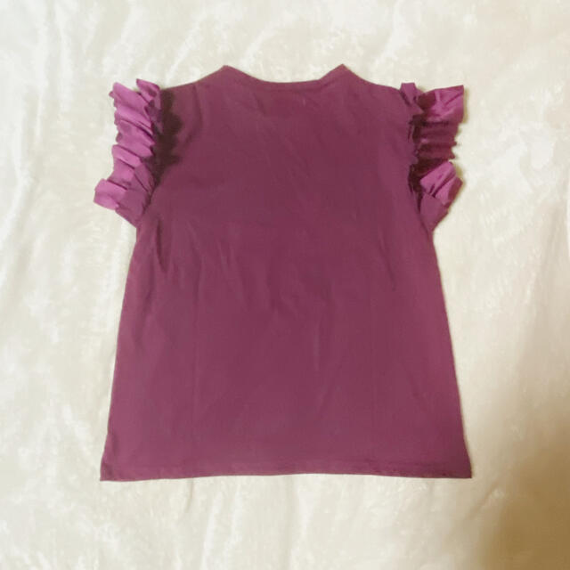 GRL(グレイル)の袖フリルTシャツ レディースのトップス(Tシャツ(半袖/袖なし))の商品写真