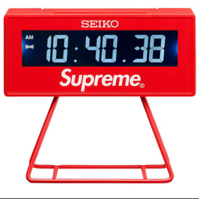 Supreme / Seiko Marathon Clock "Red"インテリア小物