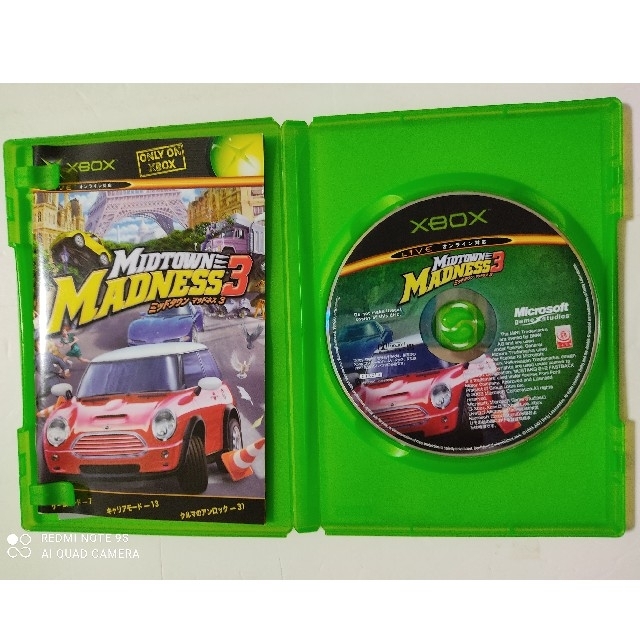 Xbox(エックスボックス)の[XBOX]ミッドタウンマッドネス3 エンタメ/ホビーのゲームソフト/ゲーム機本体(家庭用ゲームソフト)の商品写真