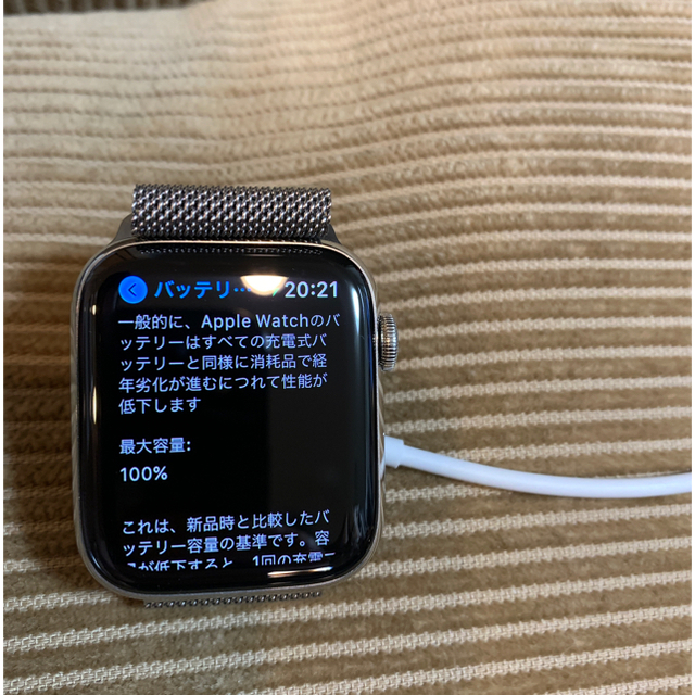 Apple Watch series5 セルラーモデル(ステンレス)