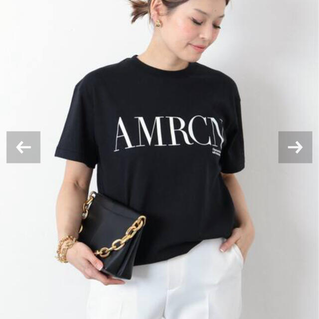 DEUXIEME CLASSE(ドゥーズィエムクラス)の ドゥーズィエムクラス　AMERICANA/アメリカーナ　AMRCN Tシャツ レディースのトップス(Tシャツ(半袖/袖なし))の商品写真