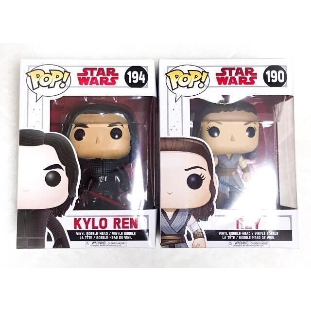 【未開封品】FUNKO スター・ウォーズ カイロ・レン レイ フィギュア