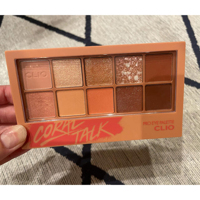 ETUDE HOUSE(エチュードハウス)のCLIO PRO EYE PALETTE 03 CORAL TALK コスメ/美容のベースメイク/化粧品(アイシャドウ)の商品写真