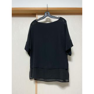 ギャップ(GAP)のGAP 黒トップス(カットソー(半袖/袖なし))