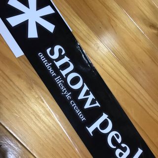 スノーピーク(Snow Peak)の★特大サイズ★新品未使用　スノーピーク　カッティングステッカー　白(その他)