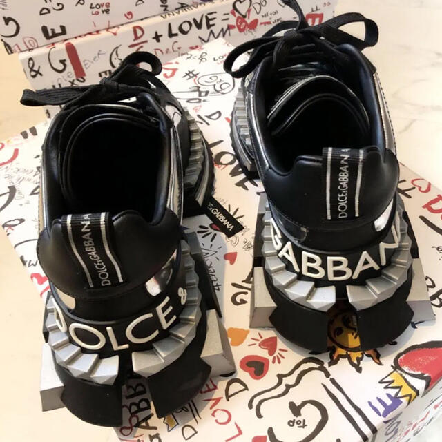 DOLCE&GABBANA - DG SUPER KING 定価 12万円 シルバー希少 確実 DOLCE&GABBANA - DG SUPER KING 定価 12万円 シルバー希少 確実