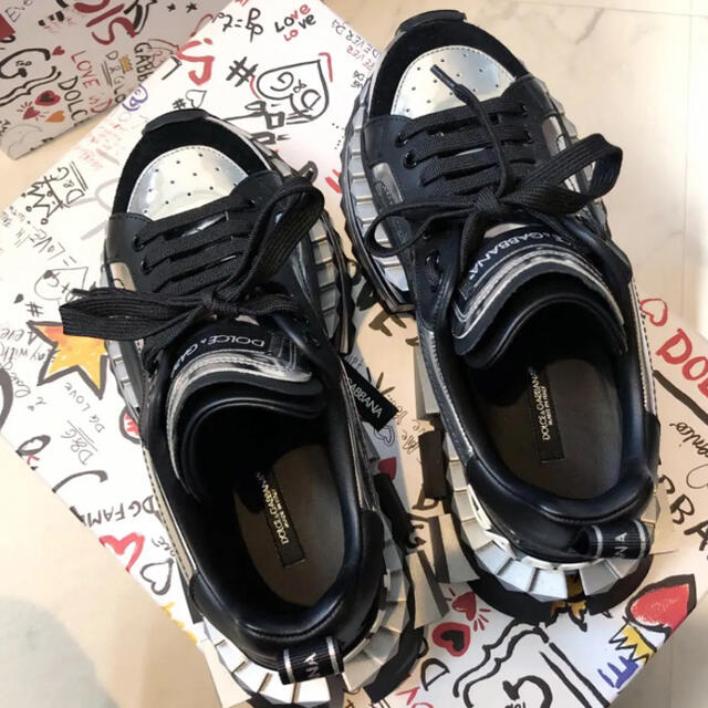 DOLCE&GABBANA - DG SUPER KING 定価 12万円 シルバー希少 確実 DOLCE&GABBANA - DG SUPER KING 定価 12万円 シルバー希少 確実