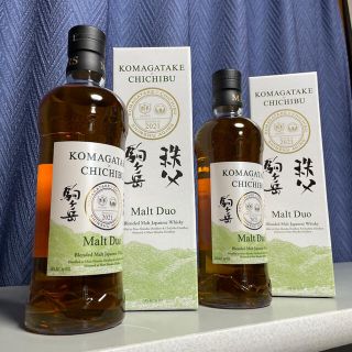 マース(MARS)の駒ヶ岳 × 秩父 Malt Duo 700ml 2本セット(ウイスキー)