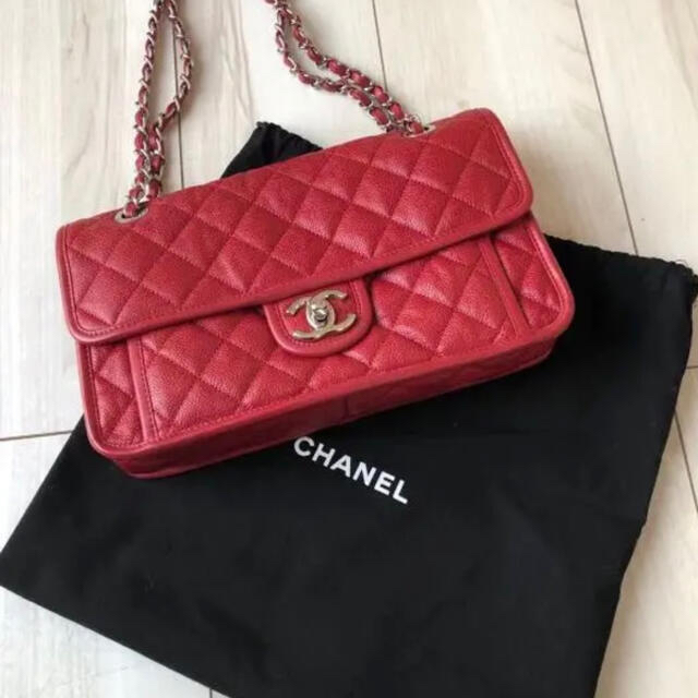 CHANEL(シャネル)の美品　シャネル　フレンチリビエラ　チェーンショルダーバッグ レディースのバッグ(ショルダーバッグ)の商品写真