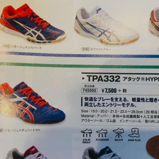 アシックス(asics)のアシックス　卓球シューズ　22.5センチ(卓球)