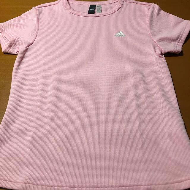 adidas(アディダス)のアディダス　テイシャツL レディースのトップス(Tシャツ(半袖/袖なし))の商品写真