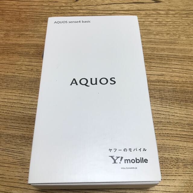 AQUOS(アクオス)のAQUOS  sense4basic  ブラック スマホ/家電/カメラのスマートフォン/携帯電話(スマートフォン本体)の商品写真
