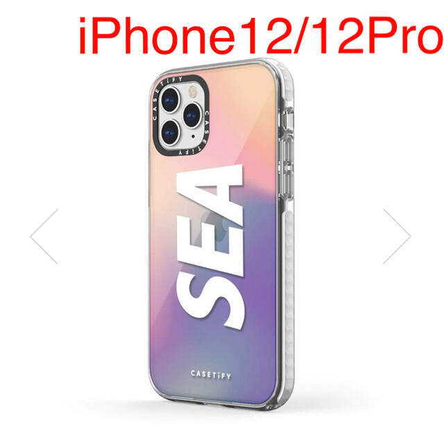 SEA(シー)のCASETIFY × WIND AND SEA  iPhone12/12Pro スマホ/家電/カメラのスマホアクセサリー(iPhoneケース)の商品写真