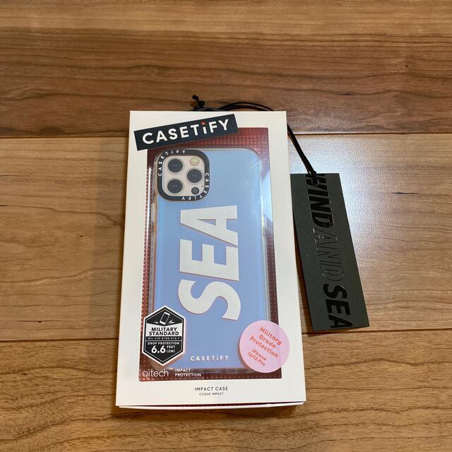 SEA(シー)のCASETIFY × WIND AND SEA  iPhone12/12Pro スマホ/家電/カメラのスマホアクセサリー(iPhoneケース)の商品写真