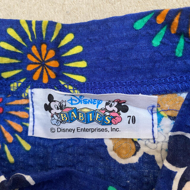 Disney(ディズニー)のじんべい　70cm キッズ/ベビー/マタニティのベビー服(~85cm)(甚平/浴衣)の商品写真