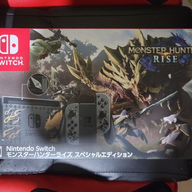【訳あり】 【新品未開封】Nintendo - Switch Nintendo Switch スペシャ モンスターハンターライズ 家庭用ゲーム機本体