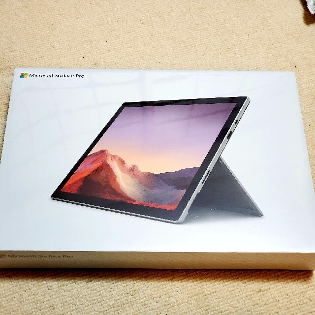 Microsoft(マイクロソフト)の【新品未開封】Surface Pro 7 プラチナ VDV-00014 スマホ/家電/カメラのPC/タブレット(ノートPC)の商品写真