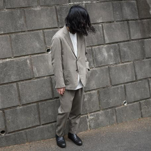 海外ブランド Wool 19ss COMOLI - COMOLI 2B Pants 2tuck Jacket