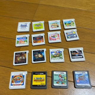 ニンテンドー3DS(ニンテンドー3DS)の【ジャンク品】3DSソフト＋おまけ(携帯用ゲームソフト)