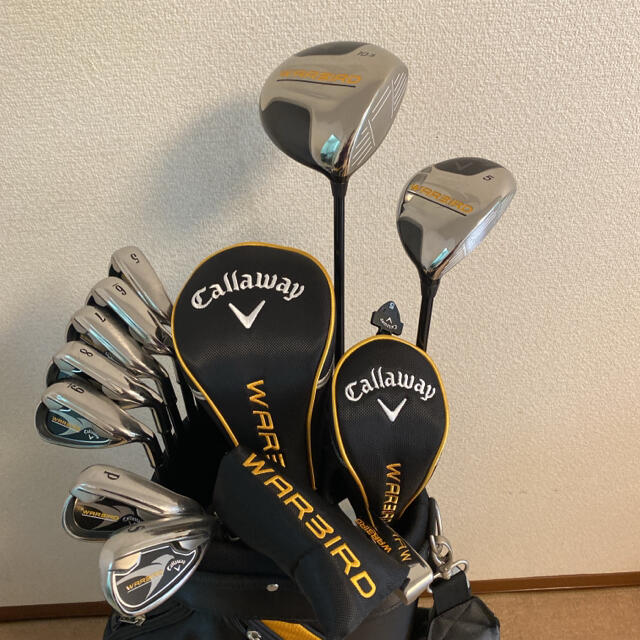 Callaway Golf(キャロウェイゴルフ)の人気‼️【超美品】キャロウェイ♪ウォーバード★ゴルフクラブセット/メンズ 男性 スポーツ/アウトドアのゴルフ(クラブ)の商品写真