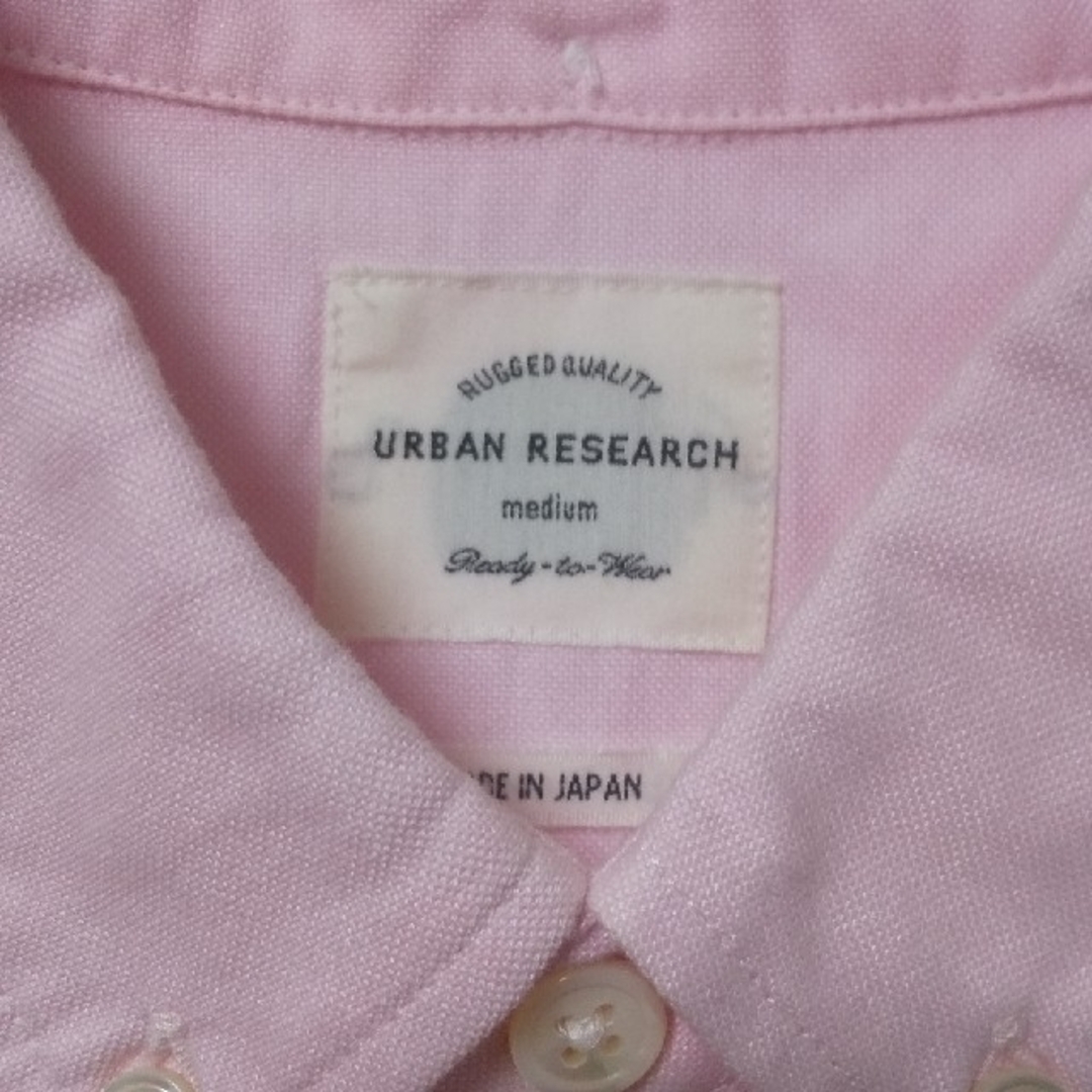 URBAN RESEARCH(アーバンリサーチ)の★URBAN RESEARCH アーバンリサーチ・コットン半袖シャツ★ メンズのトップス(シャツ)の商品写真