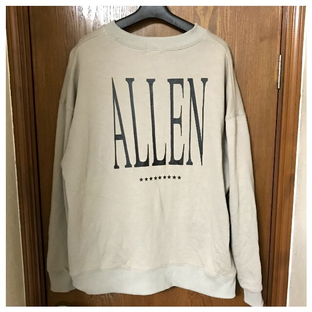 NUMBER (N)INE ナンバーナイン ALLEN ビッグスウェット | フリマアプリ ラクマ 激安通販人気 (N)INE☆ナンバーナイン☆スウェット(ホワイト) NUMBER スウェット