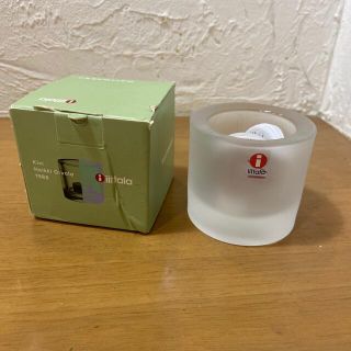 イッタラ(iittala)のイッタラ　マリメッコ　kivi キャンドルホルダー　フロスト(食器)