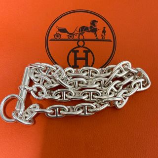 エルメス(Hermes)のエルメス　シェーヌダンクル　mm ネックレス　チョーカー(ネックレス)