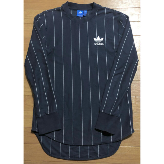 adidas(アディダス)のブン太様）アディダス ピンストライプ ロンT メンズのトップス(Tシャツ/カットソー(七分/長袖))の商品写真