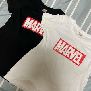 マーベル　marvel Tシャツ　2枚組(Tシャツ(半袖/袖なし))