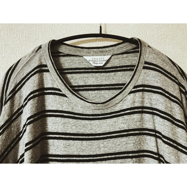 UNUSED(アンユーズド)の★ 美品 unused アンユーズド ロングスリーブ ボーダー Tシャツ メンズのトップス(Tシャツ/カットソー(七分/長袖))の商品写真